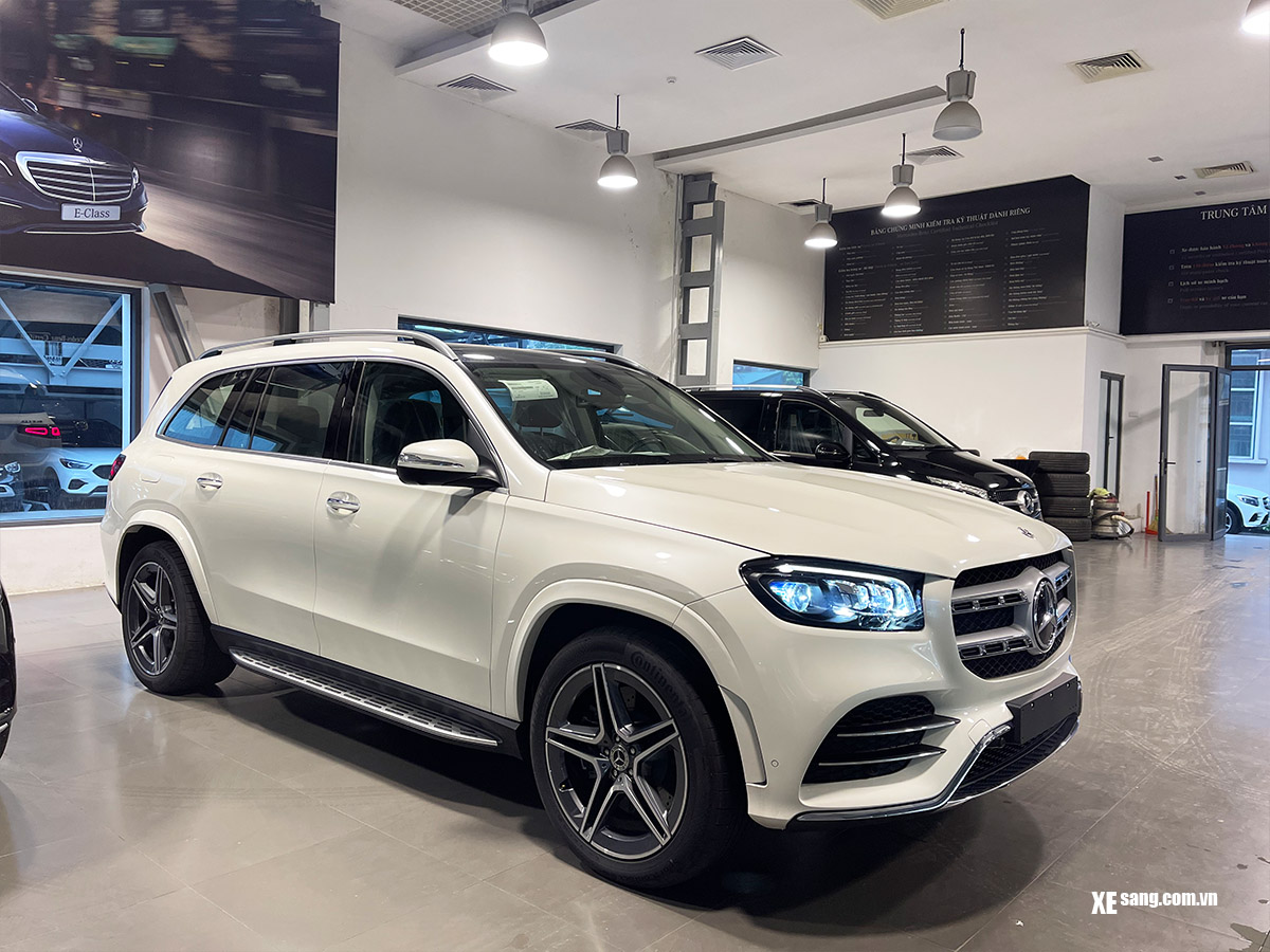 Bậc lên xuống theo xe Mercedes GLS450