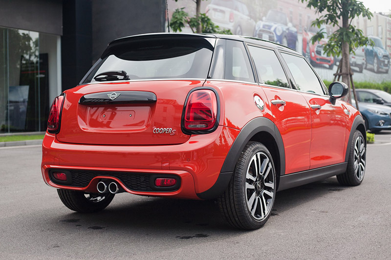 Đuôi xe Mini Copper 5 cửa